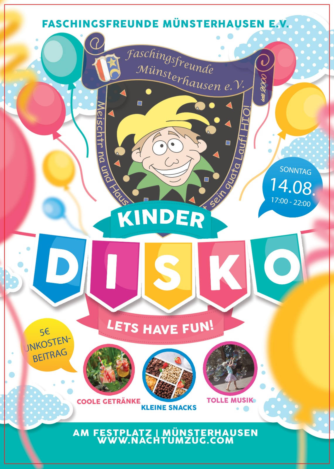 Einladung zur Kinderdisko